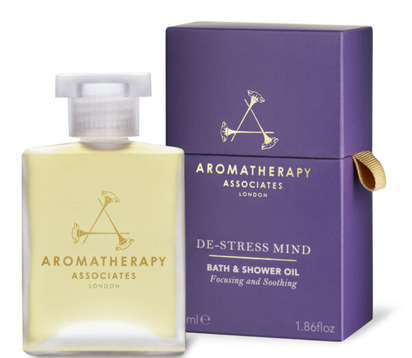 AROMATHERAPY DE-STRESS MIND BATH AND SHOWER OIL