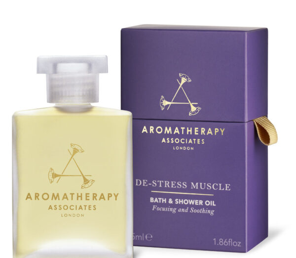 AROMATHERAPY DE-STRESS MUSCLE BATH AND SHOWER OIL